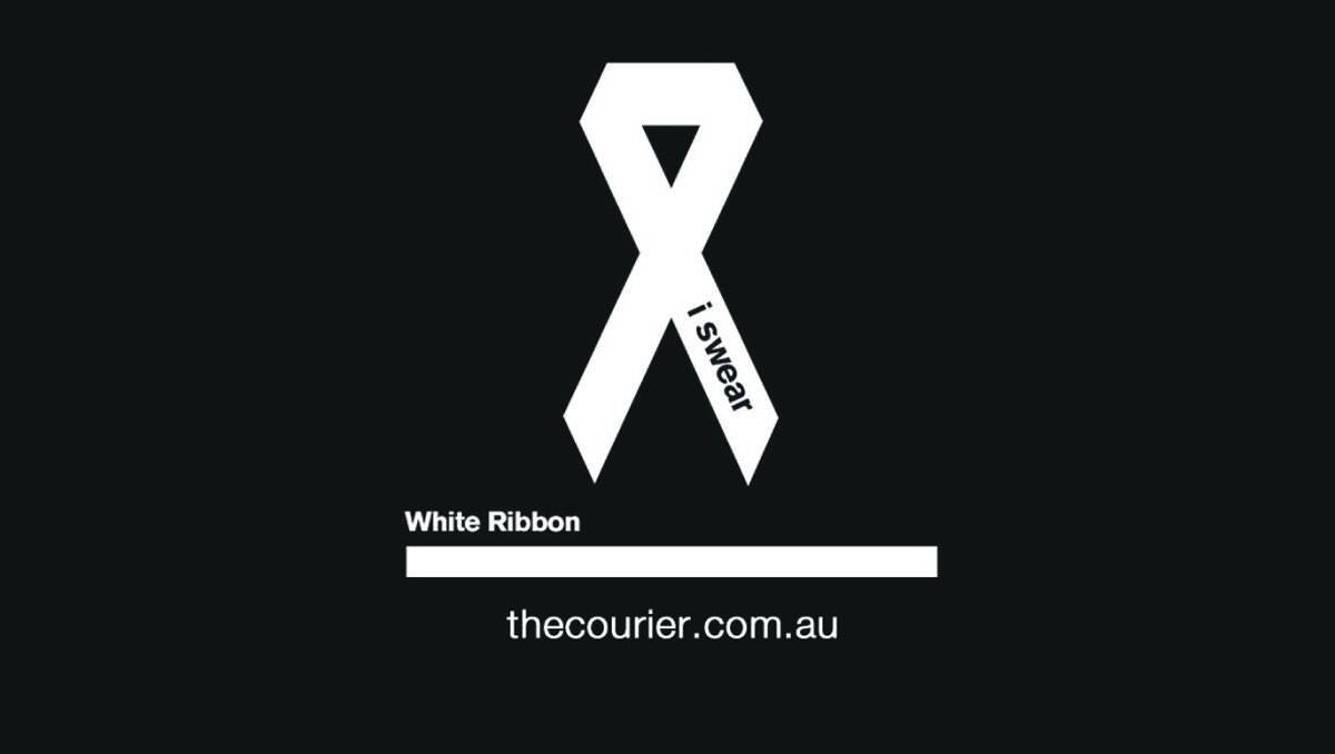 White Ribbon Day 2013. PICTURE: THE COURIER