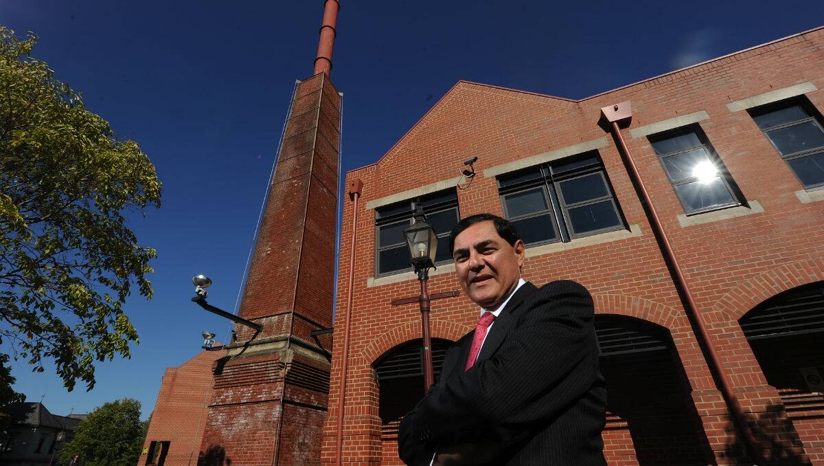 FECRI research director Professor George Kannourakis outside the institute's new home. PICTURE: JUSTIN WHITELOCK