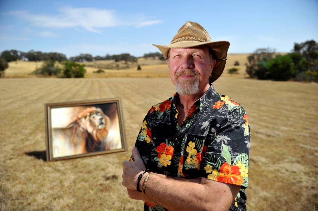 Wildlife artist Steve Morvell is passionate about conservation issues. Picture: Jeremy Bannister