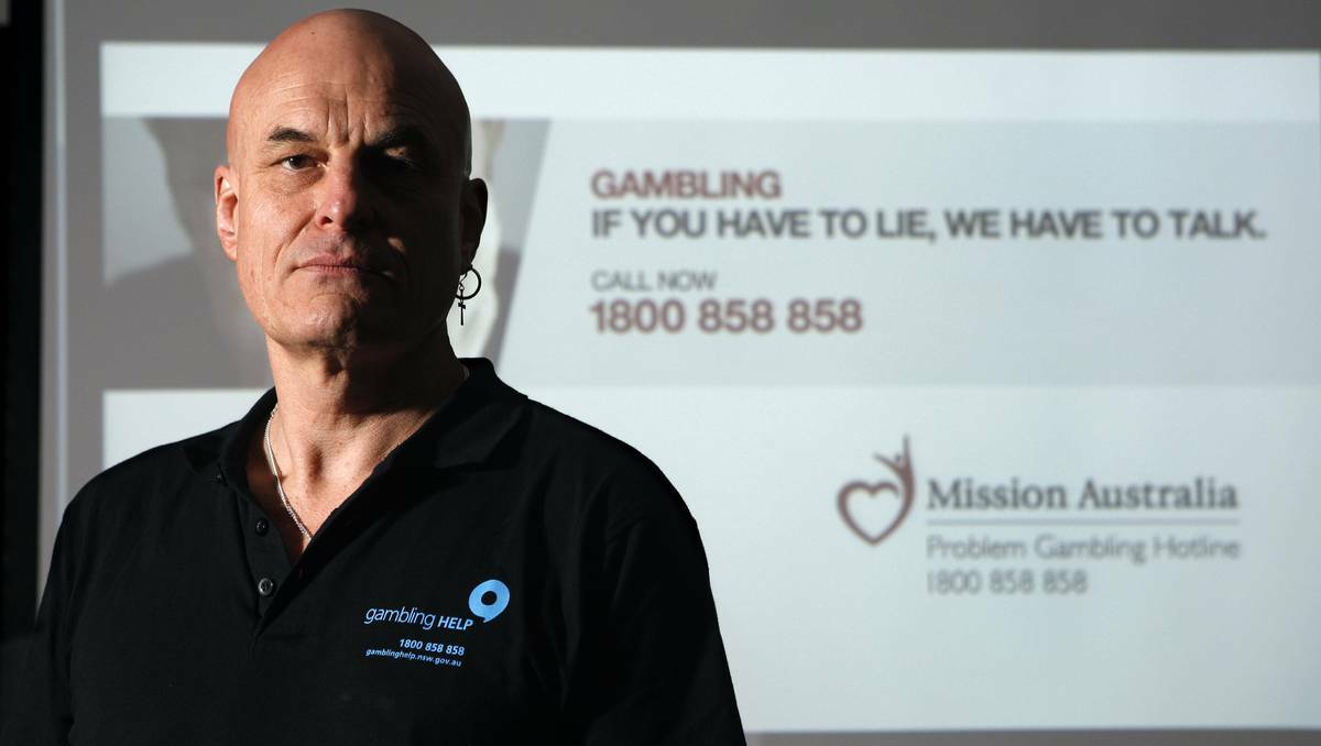 Mission Australia gambling counsellor Jeremy Pragnell has voiced concerns about online betting. Pic: Andy Zakeli