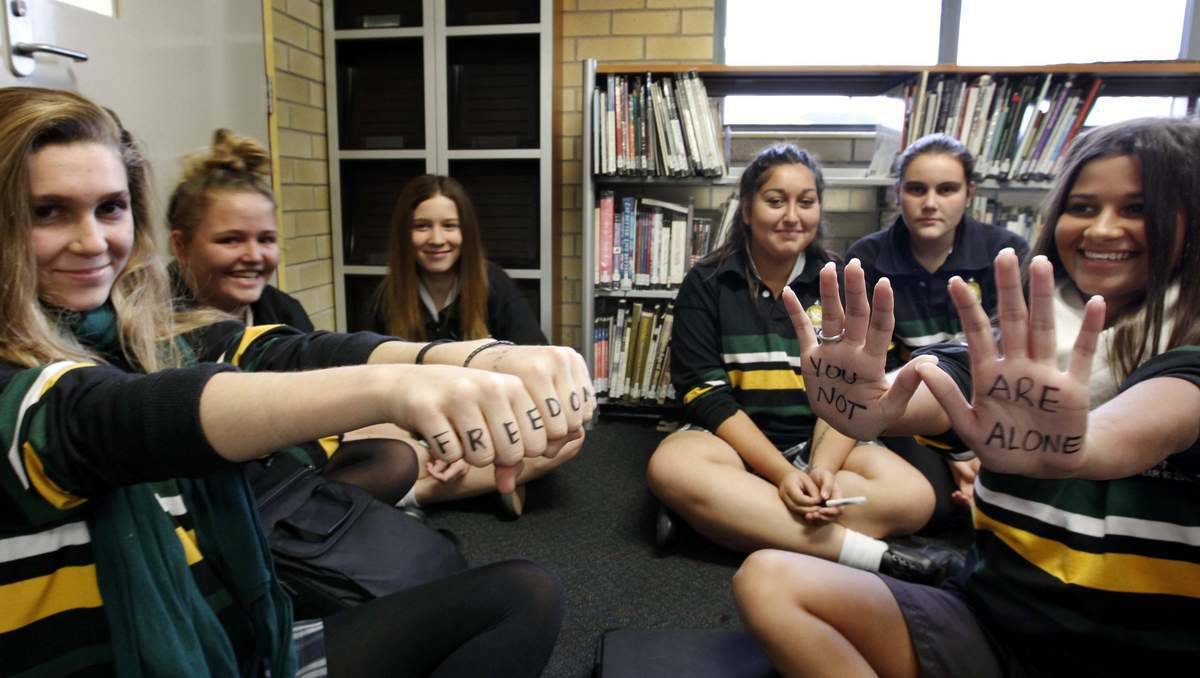 Claudia Sorby and Adelle Harper take part in the Detention 4 Detention campaign, which aims to end child immigration detention. Pic: Darren Pateman