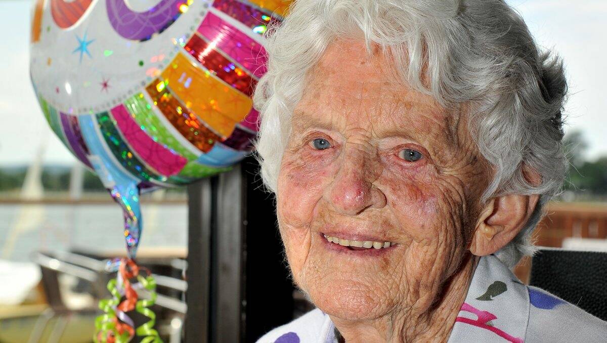 Centenarian Nancy Forbes