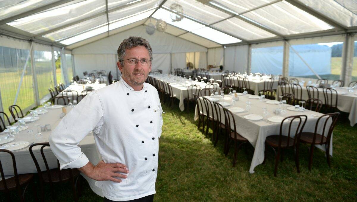 Peter Ford of Peter Ford Catering says the silly season is the busiest time of year for the catering industry.  PICTURE: ADAM TRAFFORD