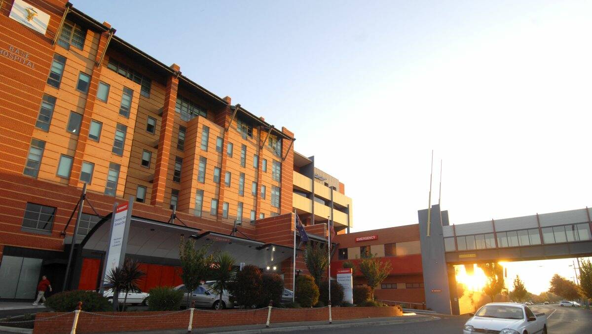 Ballarat Health Service Base Hospital. FILE PICTURE