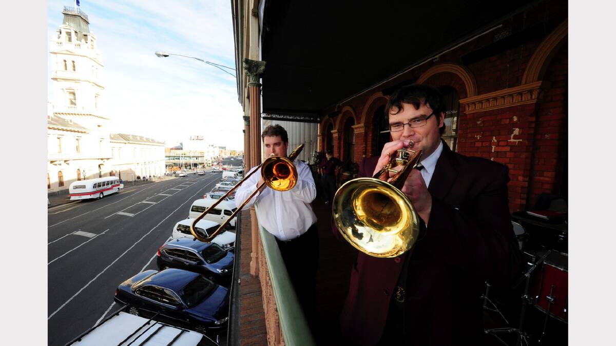 Wade Carman and Richard Carty (Ballarat Brass)  