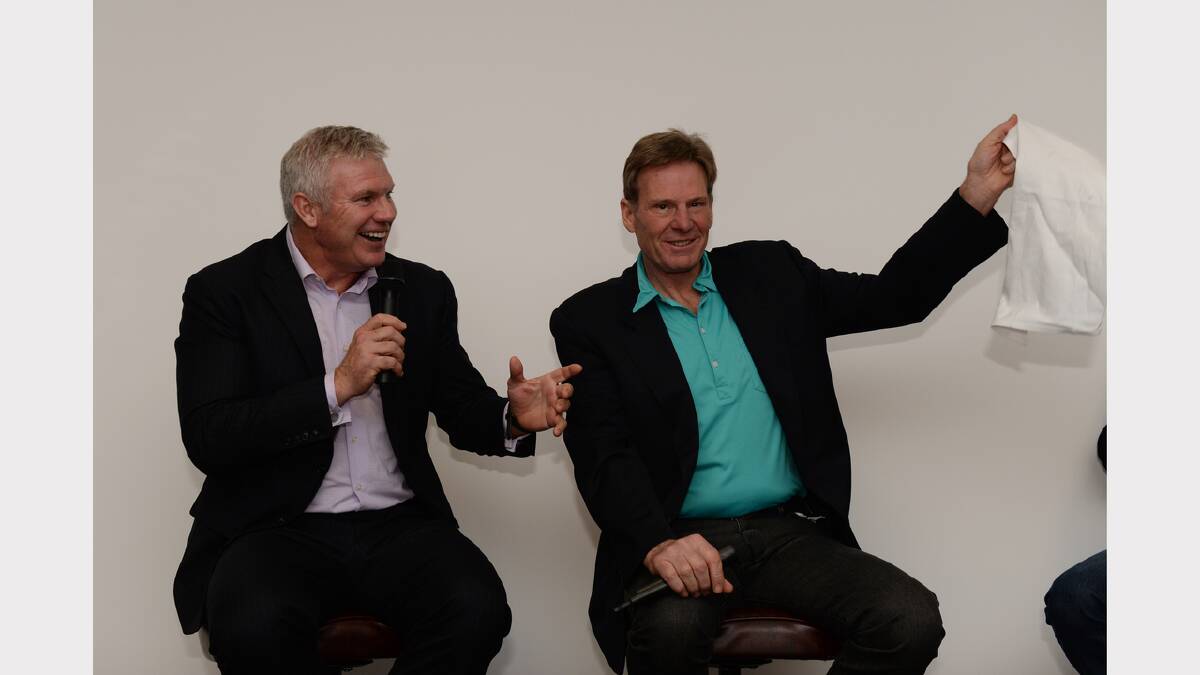 Danny Frawley and Sam Newman PICTURE: Kate Healy