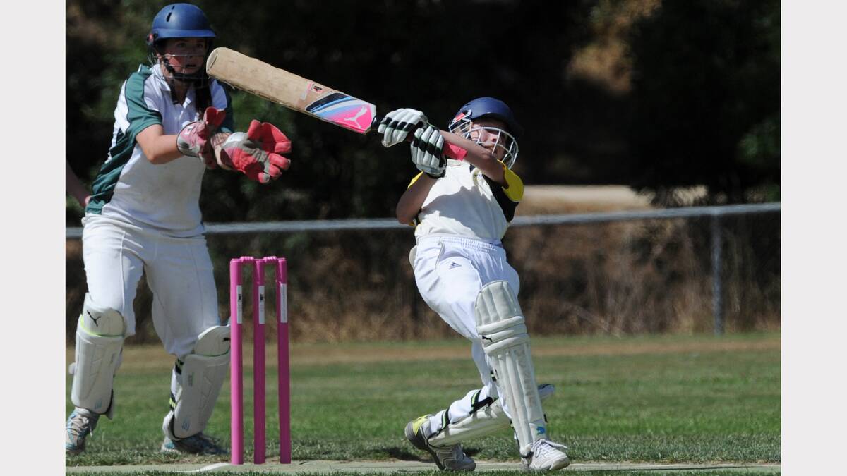  T20 Girls Cricket. Ballarat v Gisborne Central Highlands. Sophie Van De Heuvel. PICTURE: JUSTIN WHITELOCK. 