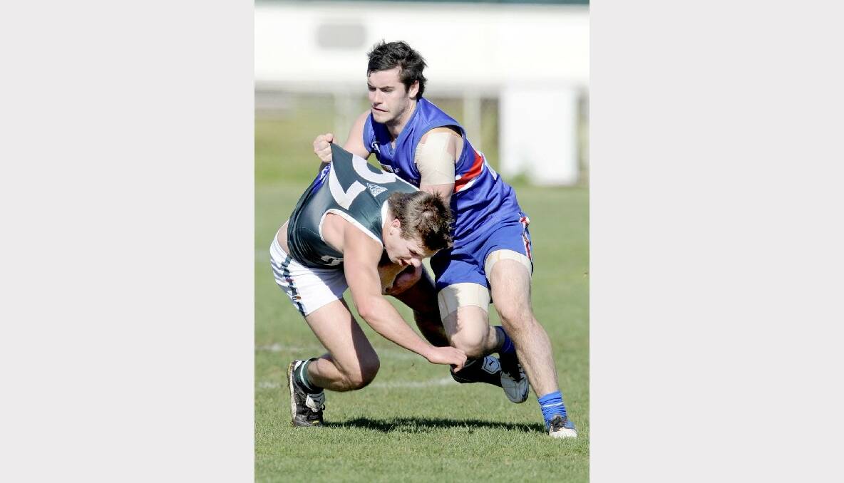 14 - James Sullivan (Bungaree) - Somewhat of an unknown, but I fancy this bloke will prove to be a standout for the Demons this season. The midfielder arrives at the club after a flag with Tatura in the powerful Goulburn Valley league in 2012. PICTURE: SHEPPARTON NEWS