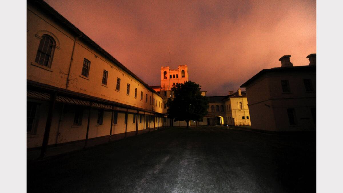 Aradale Ghost Tour. PICTURE: JEREMY BANNISTER. 