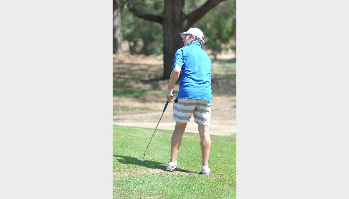 Midlands Golf Club annual men's stroke event. Mt Xavier golf club member Tim Sinclair. PICTURE: LACHLAN BENCE