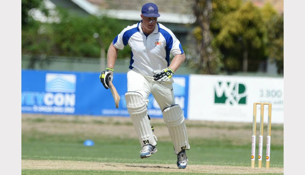 Ballarat Cricket Association club firsts semi final. Napoleons-Sebastopol v Darley. Matthew Cape (Darley). PICTURE: KATE HEALY