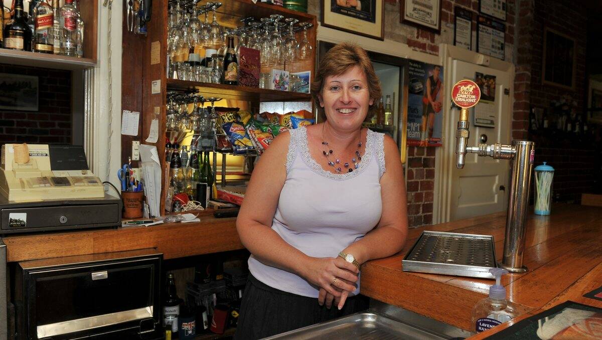 Bungaree publican Jenny Morley. PICTURE: LACHLAN BENCE