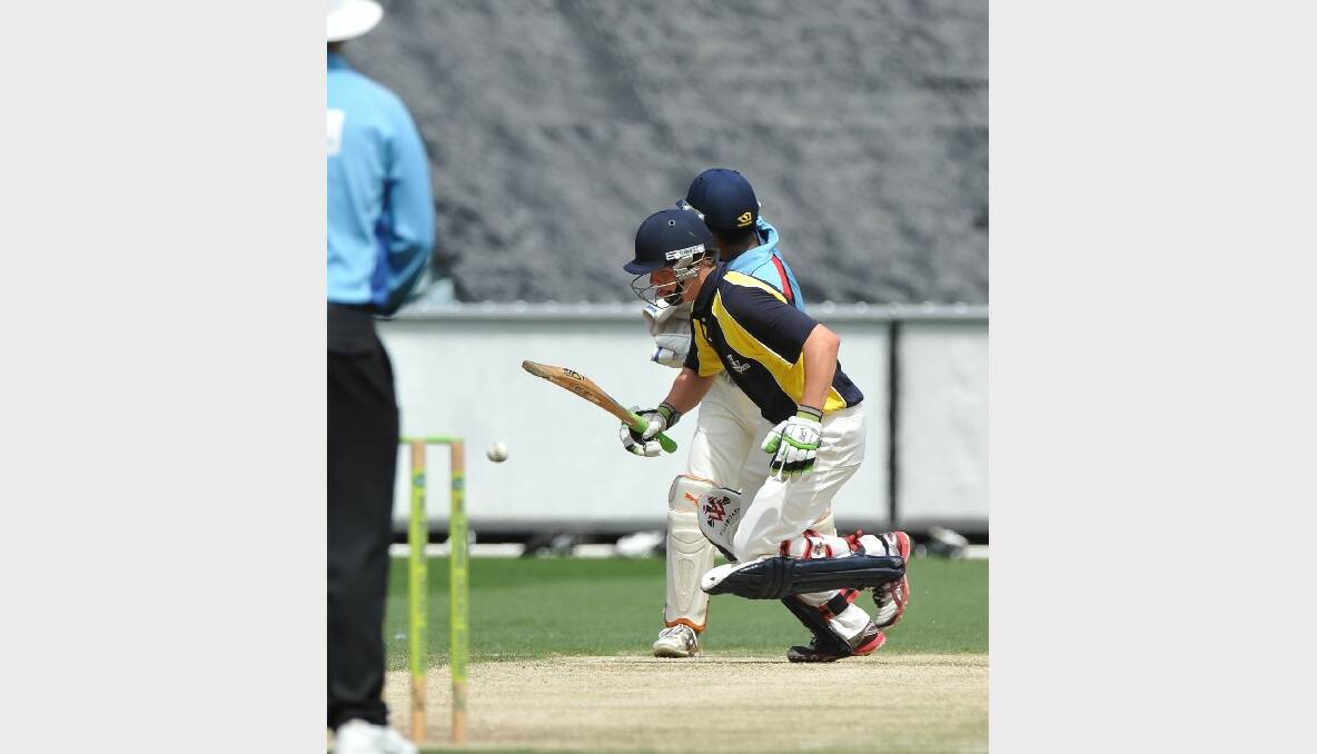 Victorian under-18 boys championship final at the MCG. Central Highlands v South East Bay Side Breakers. Jarryd Vernon. PICTURE: LACHLAN BENCE