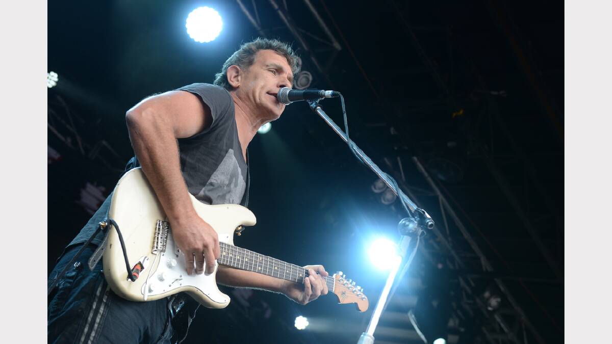 Ian Moss. PICTURE: KATE HEALY