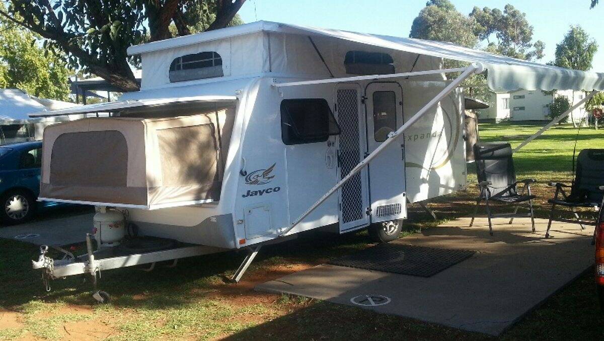 BALLARAT police are looking for any witnesses to the theft of this $25,000 Jayco Expander caravan from Invermay at the weekend.