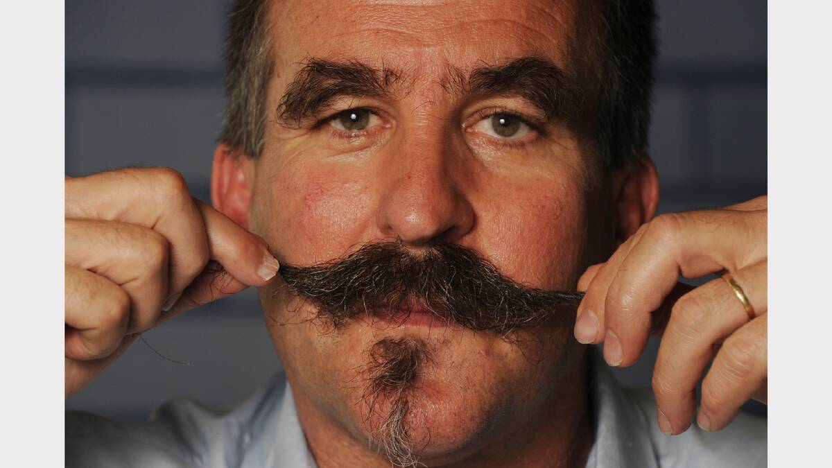 Jeremy Bannister has been growing his mo for much longer than Movember but we had to chuck this in for inspiration. 