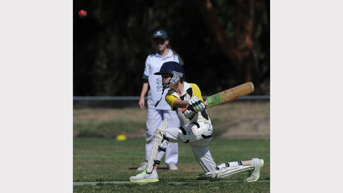  T20 Girls Cricket. Ballarat v Gisborne Central Highlands. Tayleah Ticehurst. PICTURE: JUSTIN WHITELOCK. 