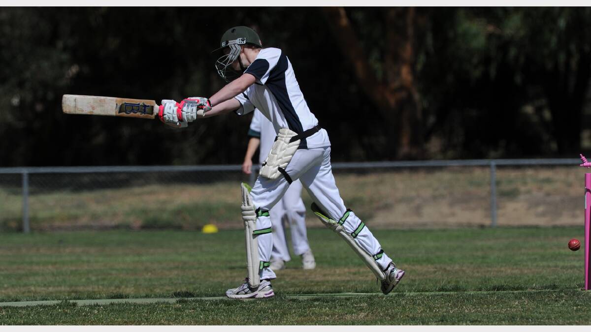  T20 Girls Cricket. Ballarat v Gisborne Central Highlands. Katelyn McGregor. PICTURE: JUSTIN WHITELOCK. 