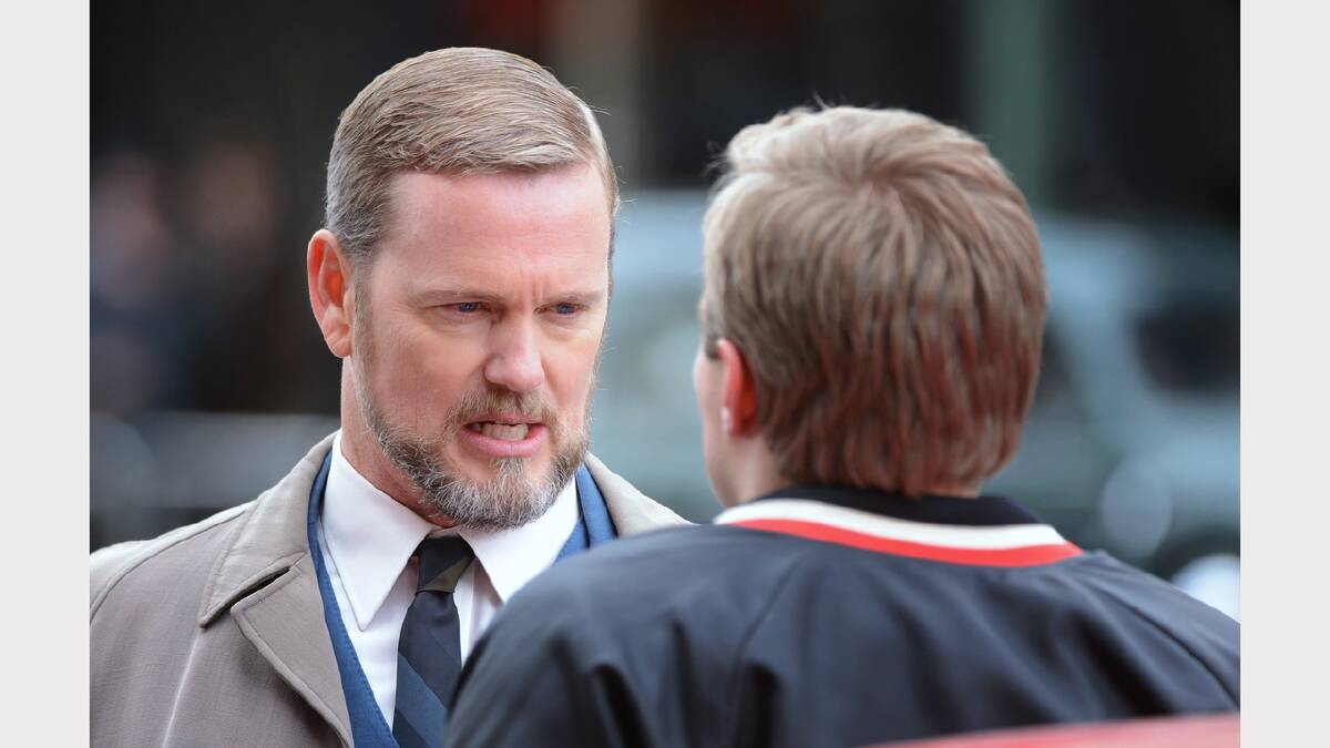 Filming continues in June in Lydiard Street. Series star Craig McLachlan. PICTURE: ADAM TRAFFORD