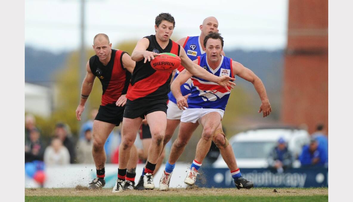 18 - Sam Turner (Buninyong) - 22-year-old midfielder. Showed he is a potential star in the making with a strong 2012, when he won the Bombers' best and fairest. Knows how to get the footy.