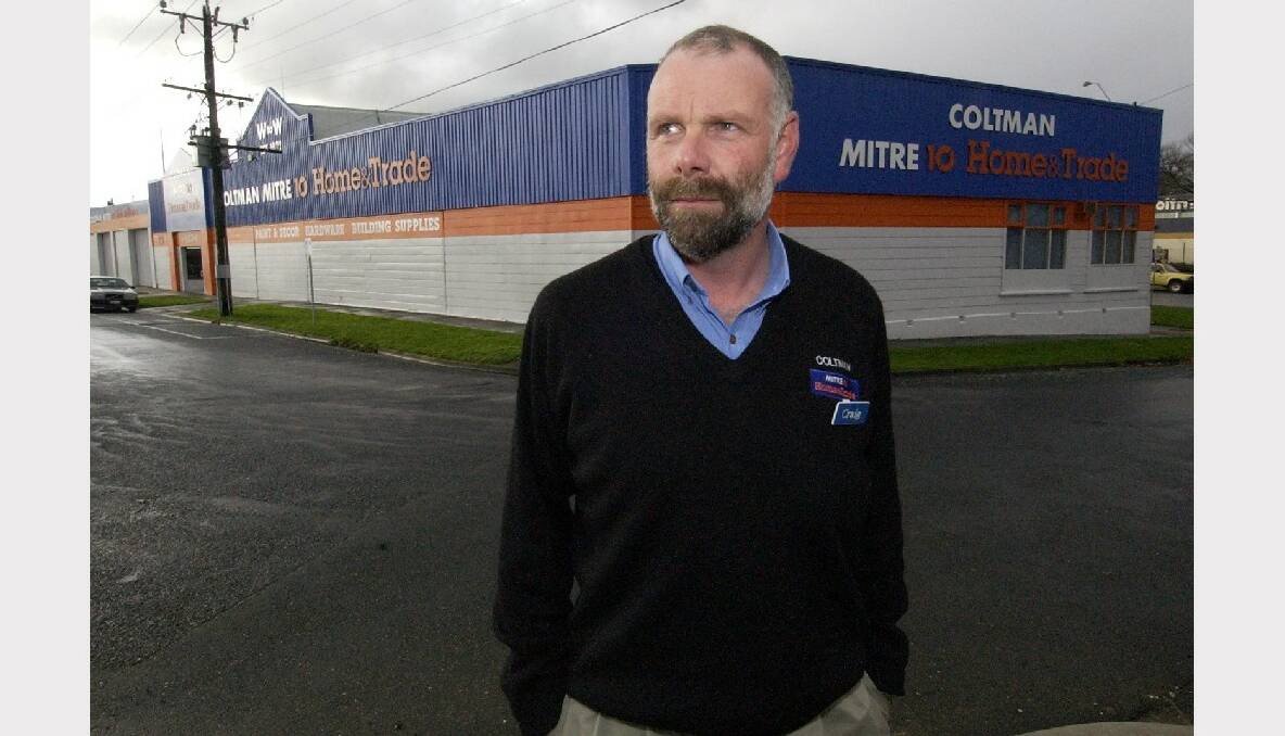 JULY, 2004: Coltman's Mitre 10 ceases trading in Ballarat, ending a 116-year era of the Coltman brand in the city.