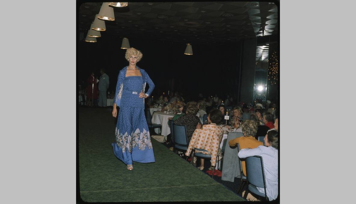 Leading fashion houses on display at the National Gallery of Victoria. Photo: National Archives of Australia