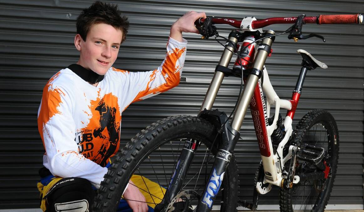 Mountain bike rider Damon Coutts claimed Ballarat's Mud King title.