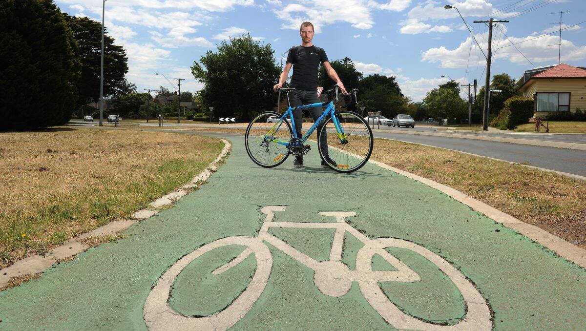 Gove Cycles owner Phillip Orr supports funding for new bike hoops in Ballarat’s CBD, in the hope they will encourage people to leave their cars at home and cycle to work.