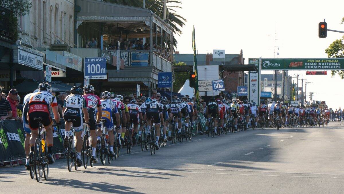 Australian Road Nationals Cycling - Sturt Street Criterium.