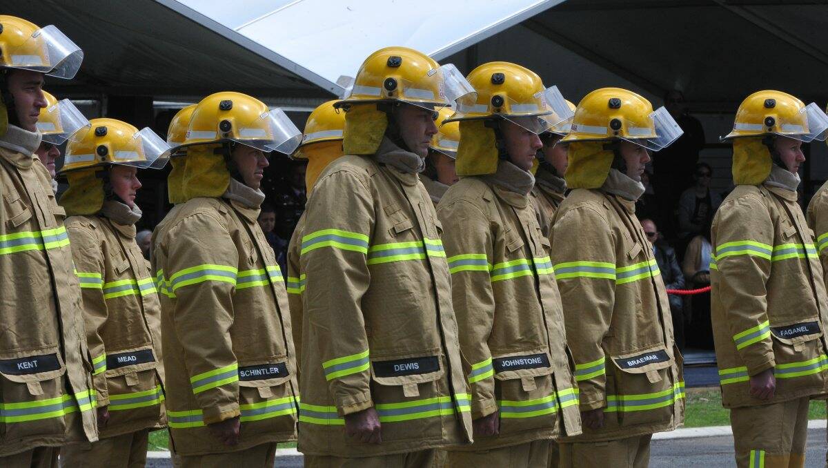 CFA crews often put their lives on the line to protect the community from fires.