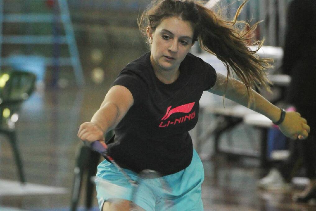 Ballarat badminton player Alice Lorincz has gone out in the Australian Junior International under 19 Badminton Championship titles.