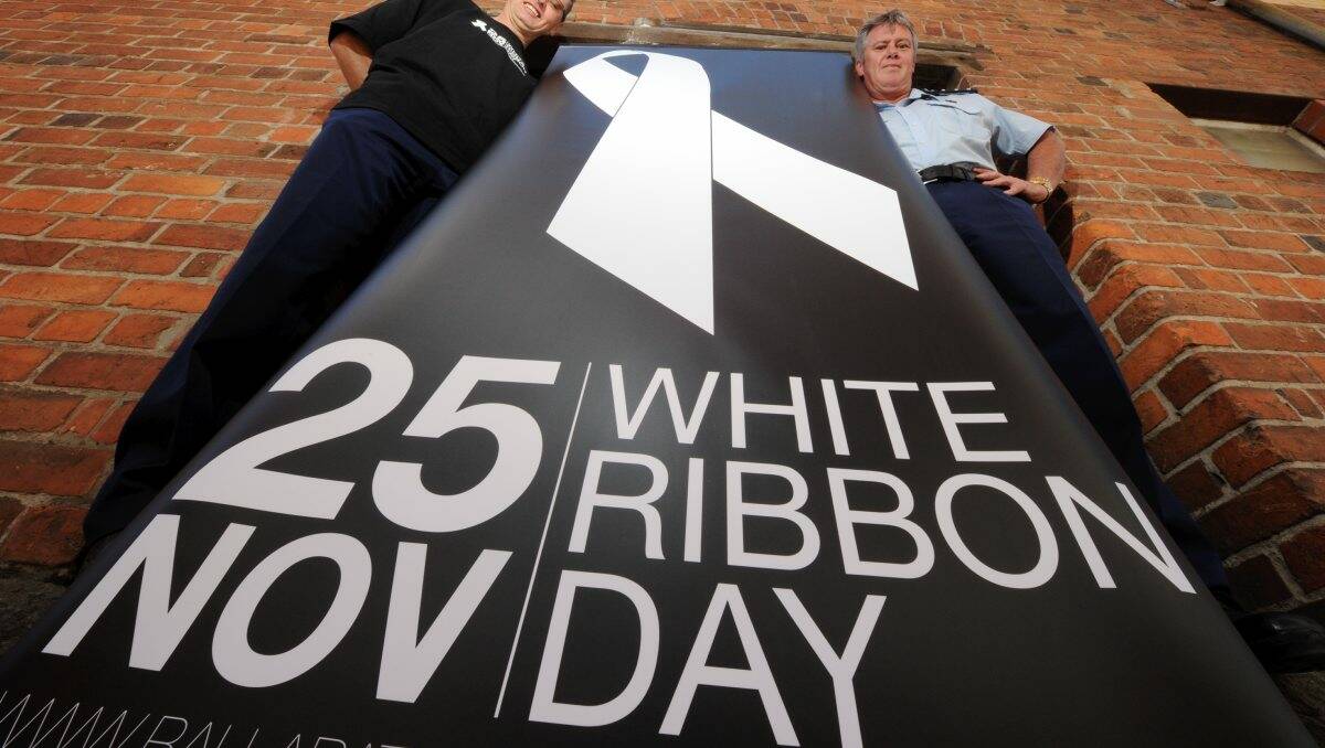 White Ribbon Day supports the fight against violence against women.
