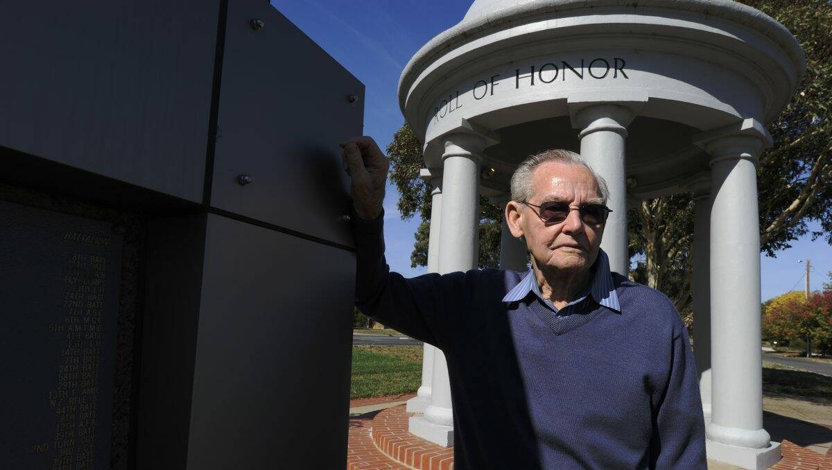 MEMORIES: Norm Jones, 90, grew up in Ballarat and served his country during World War II. PICTURE: JUSTIN WHITELOCK