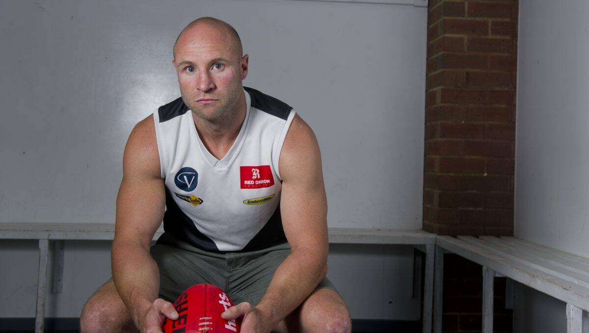 Jarrod Edwards is set to take up a playing assistant coach role with North Ballarat City.  PICTURE: JUSTIN WHITELOCK