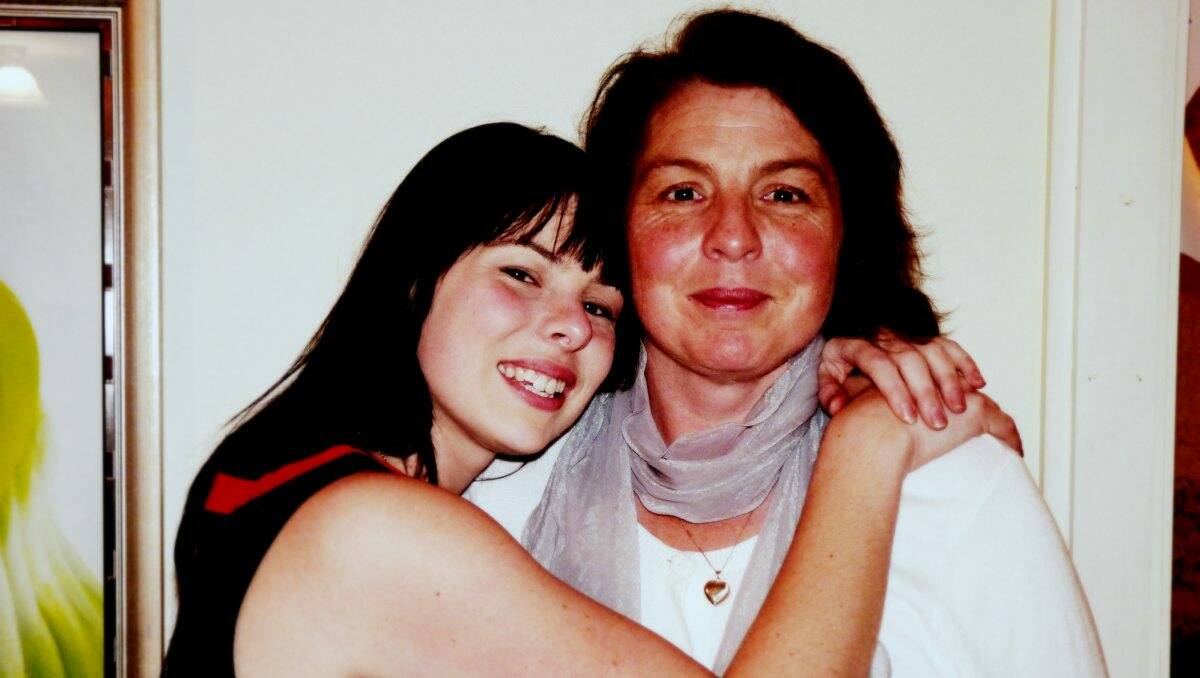 Missing Bannockburn woman Lorrin Whitehead with her daughter Amelia Kaiser.