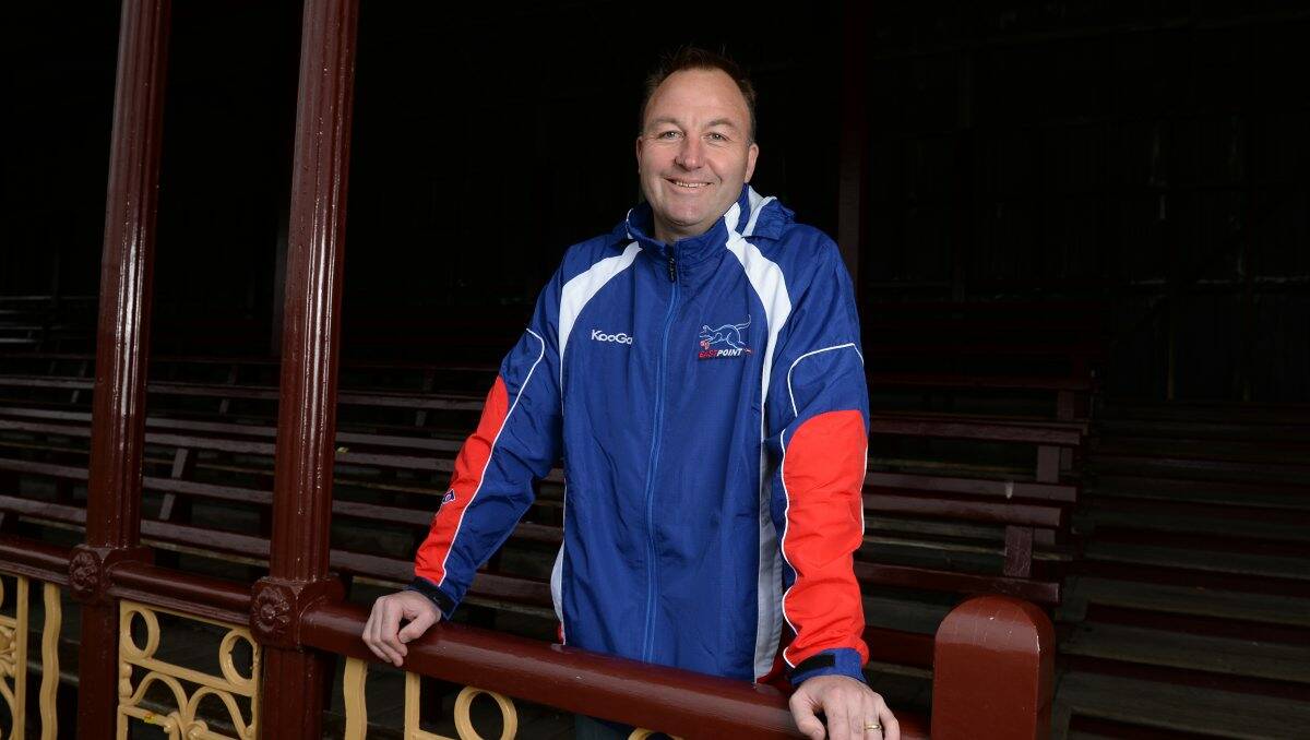 READY FOR ACTION: Glenn Wilkins announced as new East Point coach. PICTURE: KATE HEALY