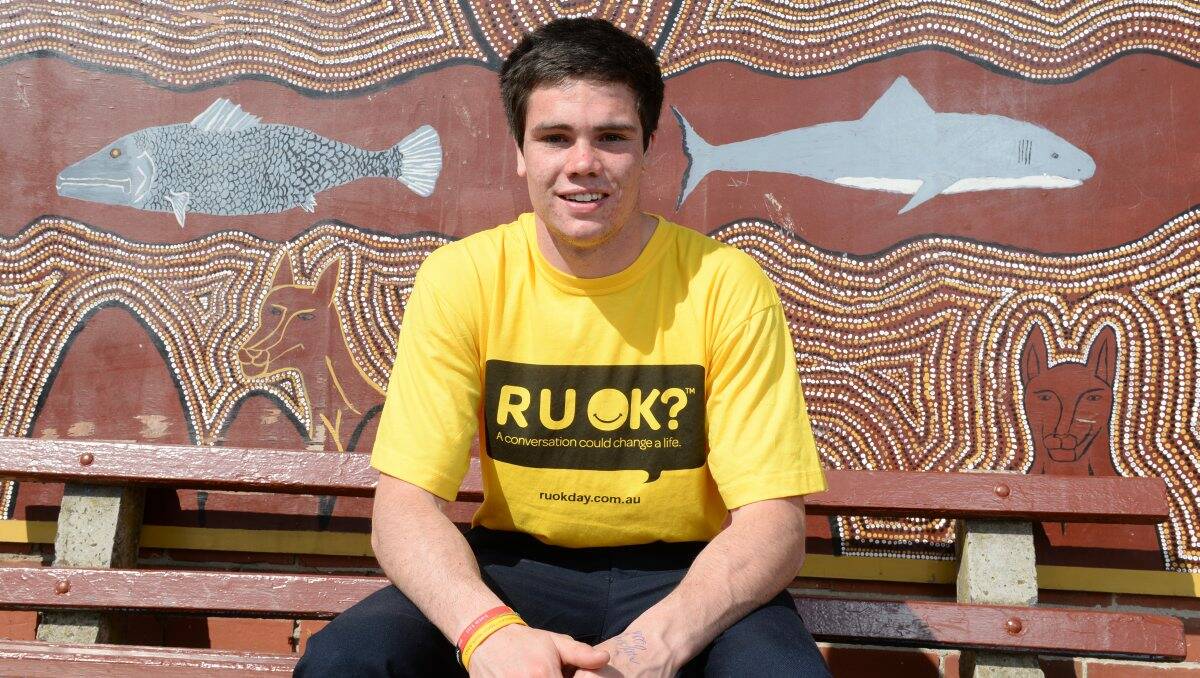 INSPIRATION: Will Austin recently spent a week in Sydney as one of 51 indigenous youths from around Australia who were hand-picked as potential leaders of the future. PICTURE: KATE HEALY
