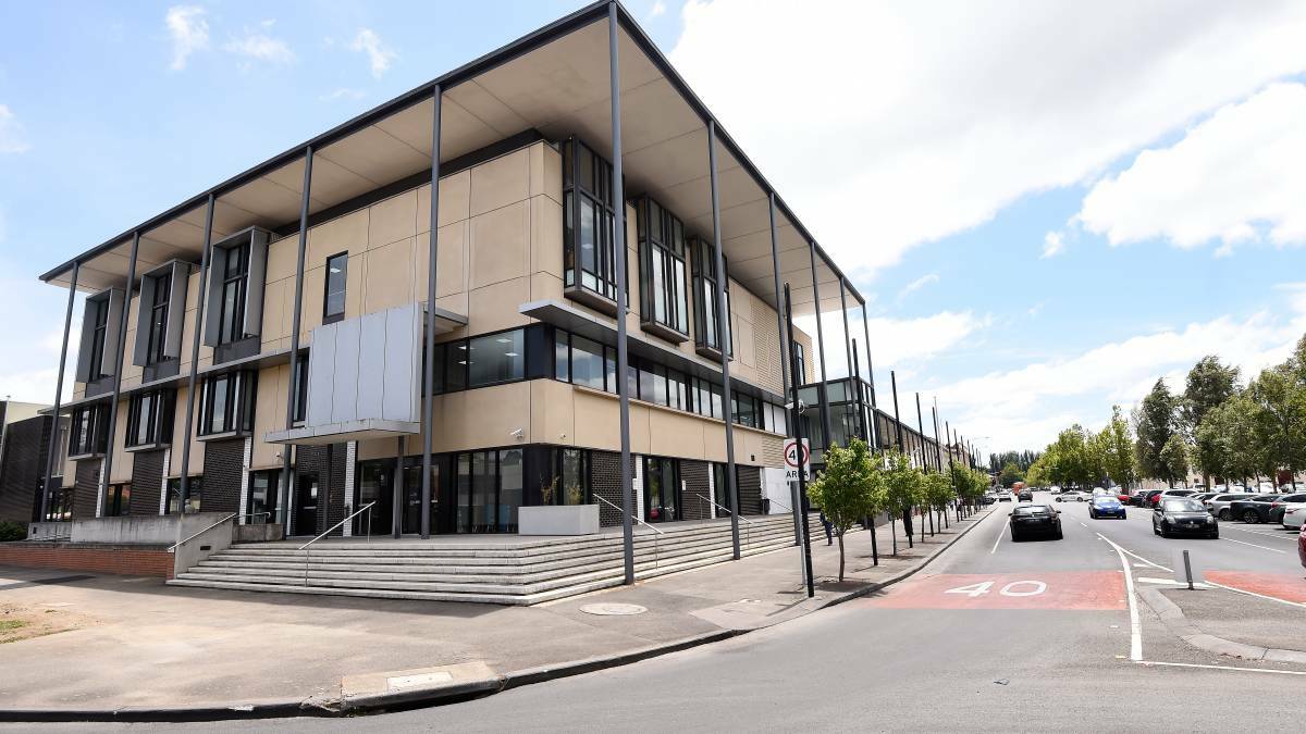 Ballarat Magistrates' Court. File image. 