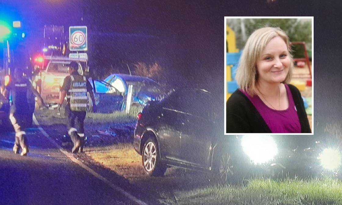 Kylie Pope was killed in the 2020 fatal crash on Colac-Ballarat Road in Napoleons. Pictures: 4KTV/Federation University
