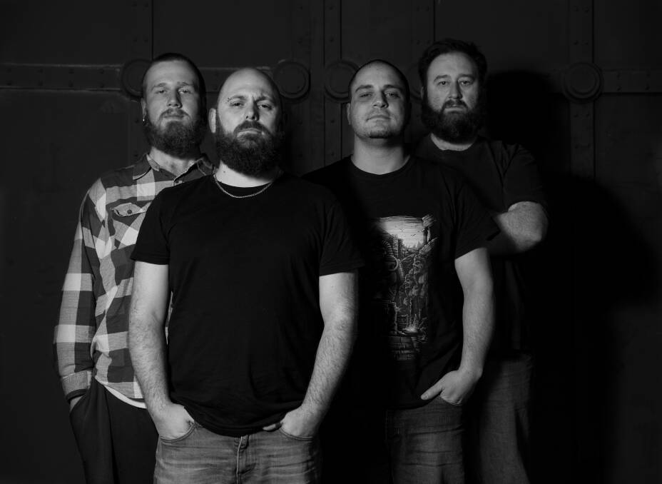 ROCK: Ballarat heavy metal band Fall and Resist will headline the fifth Beyond Black fundraiser concert at Volta.