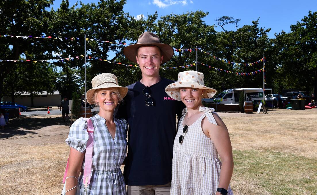 OUT AND ABOUT: Shirleen, Tom and Ebony Howes at Picnic in the Park on Wednesday. Pictures: Adam Trafford