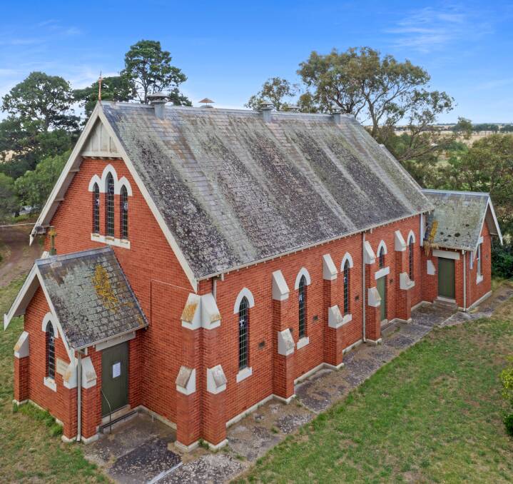 GOING ONCE: St Patrick's Catholic Church in Rokewood is going under the hammer on Saturday as two Catholic buildings are auctioned off within hours of each other.