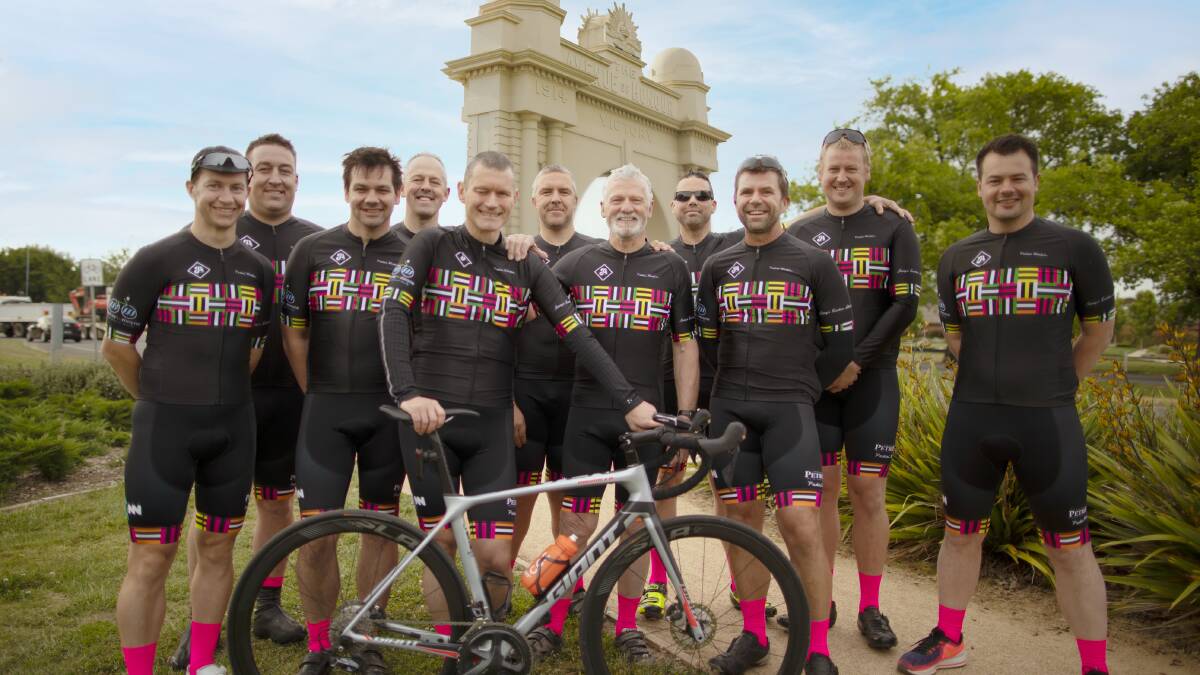 ON THE ROAD: Jim Waight and Jimmy's Licorice Allsorts are taking on a two-day, 520-kilometre ride to raise funds for the Fiona Elsey Cancer Research Institute. Picture: supplied