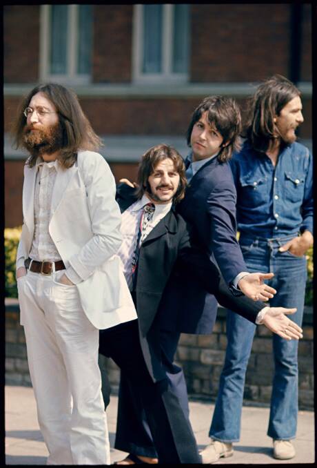 The Beatles, Abbey Road, London, 1969 by Linda McCartney.