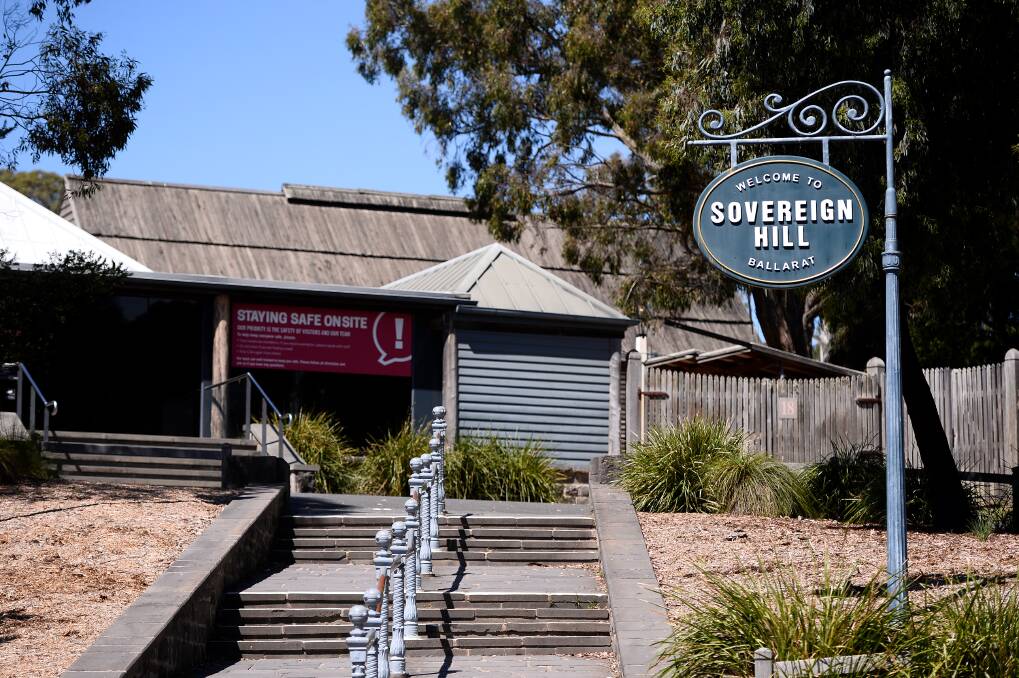 Sovereign Hill will remain closed for until Saturday, June 12. Picture: Adam Trafford