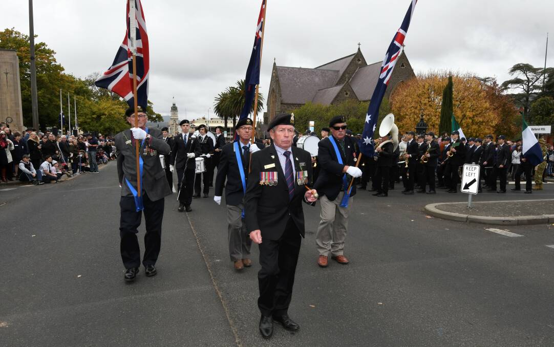 MARCH ON: This year's Anzac Day commemorations are set to look closer to the last march in 2019 (pictured). Picture: Lachlan Bence