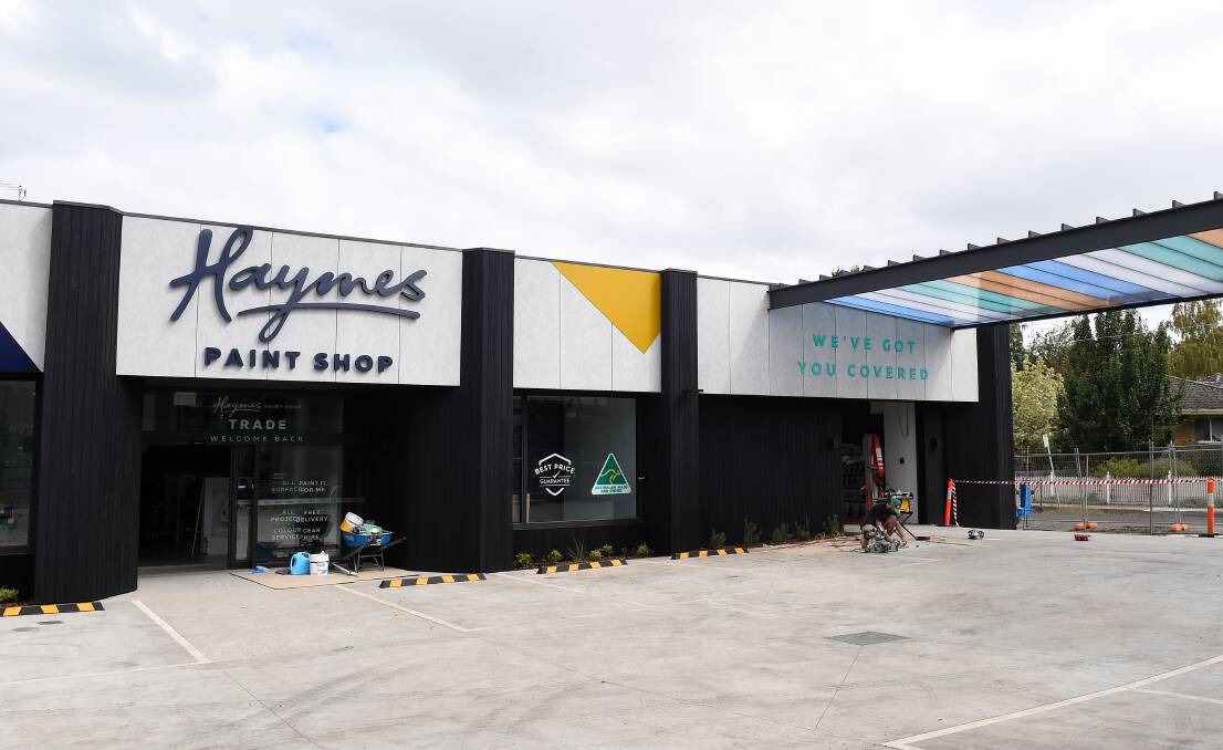 The new Haymes site also includes a specific trade shop.