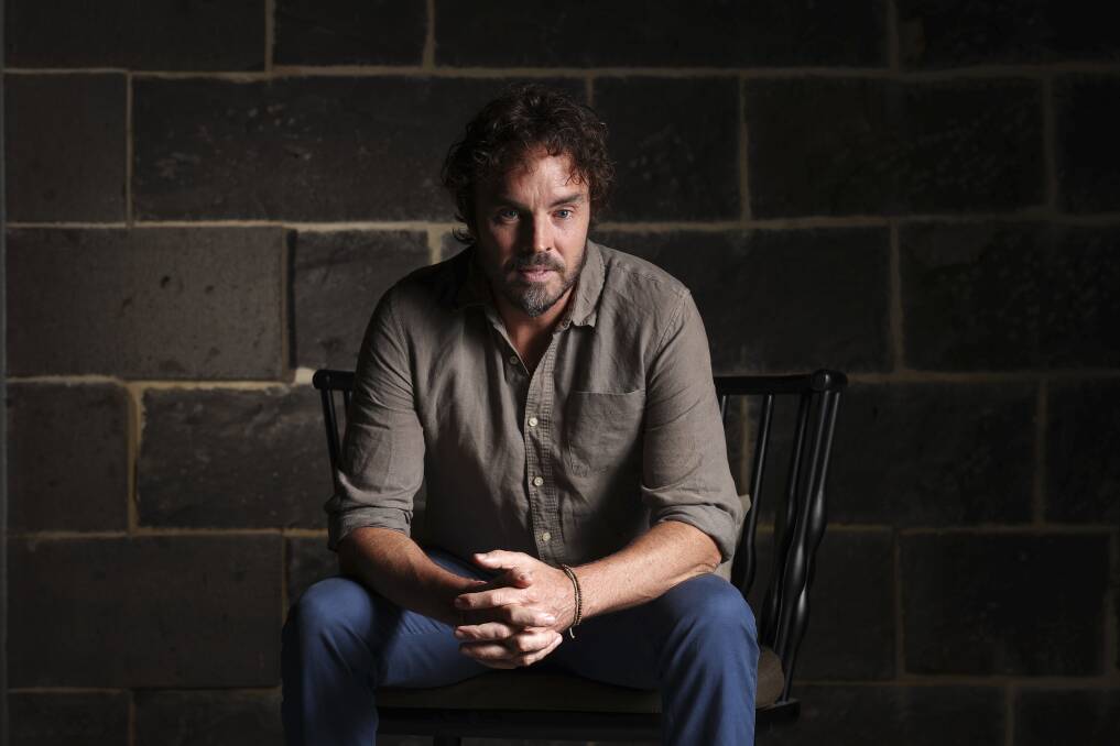 VISION: Director Damon Gameau spoke to civic leaders and students about his vision for Australia's rebuild after the pandemic. Picture: Luke Hemer