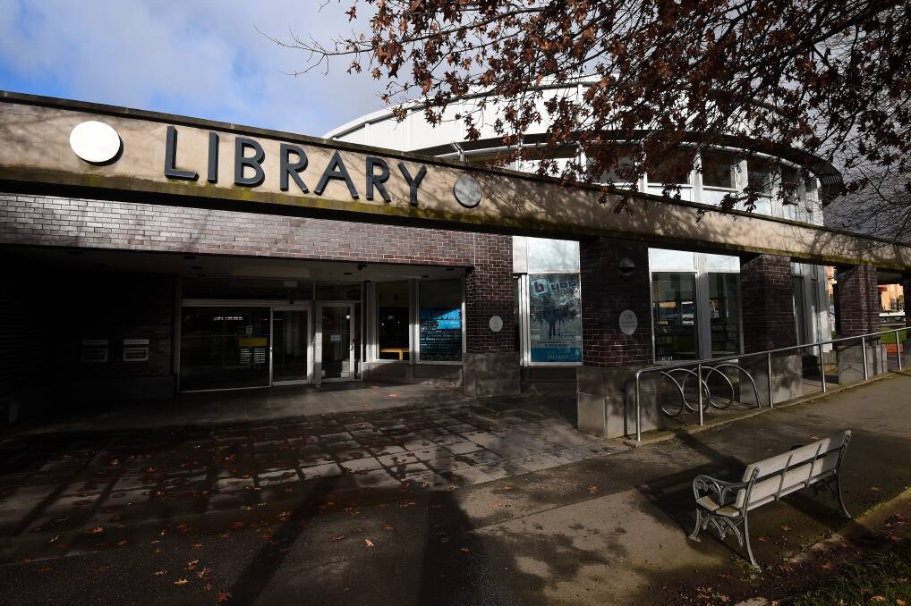 FRESH COAT: The Ballarat Library is set to undergo a complete redevelopment. Picture: Adam Trafford