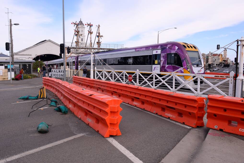 Works beginning this week will start the process of reopening the Lydiard Street level crossing. Picture: Adam Trafford